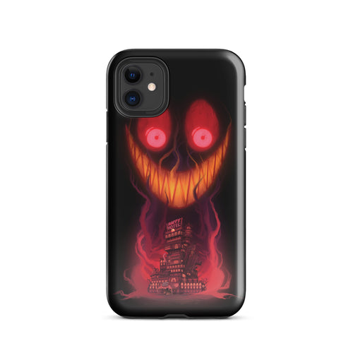 Hazbin Hotel Alastor Grin Merch | Radio Demon Sinister Smile Print or Sticker | Unique Alastor Fan Gift, Tough Case for iPhone® iPhone 11 - Apparel & Acessories