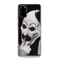 Art the Clown Terrifier Fanart - Cute Apologetic Pose Horror, Clear Case for Samsung® Samsung Galaxy S20 Plus - Phone Acessories