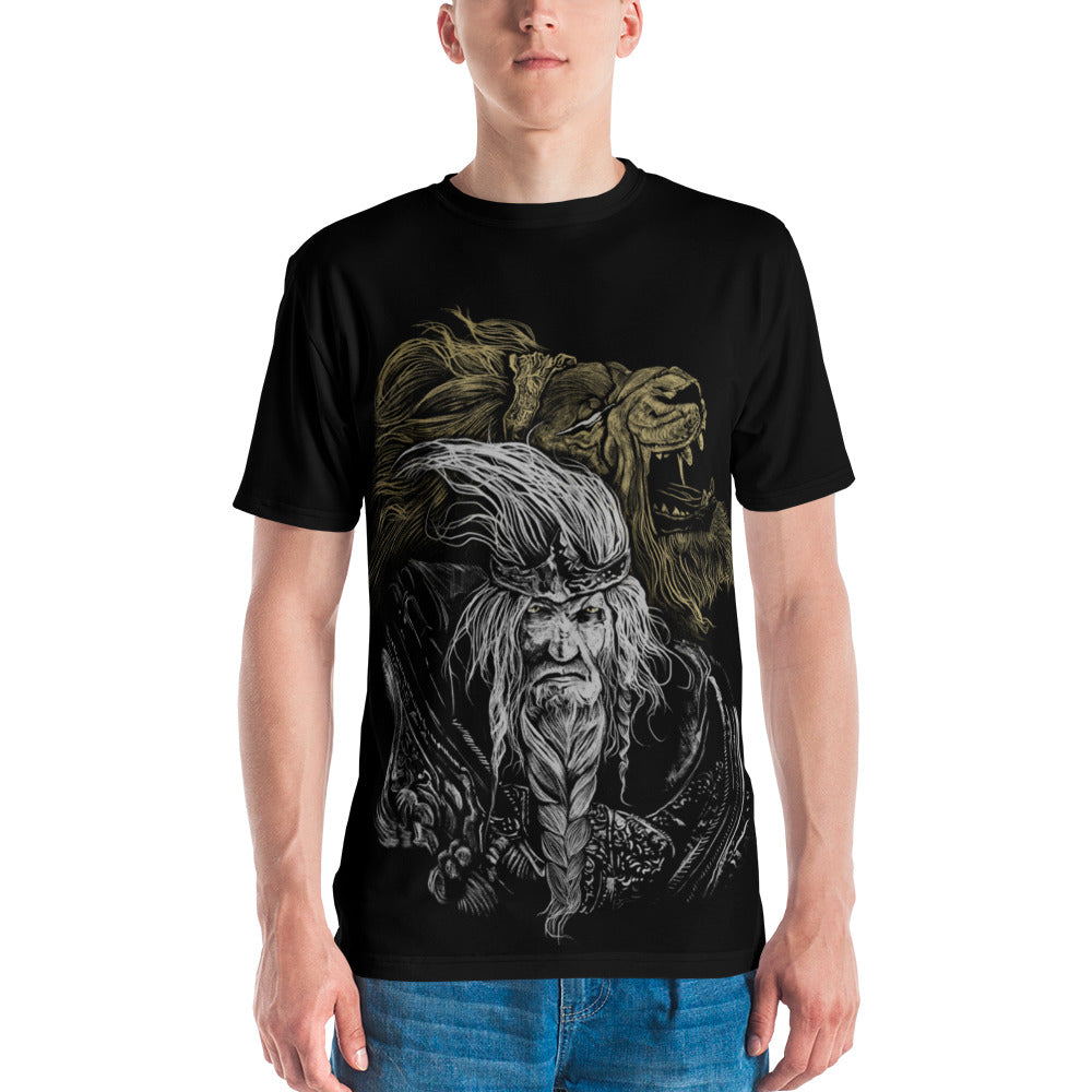 Godfrey First Elden Lord Elden Ring Fan Art – Dark Fantasy Serosh Artwork, Unisex t-shirt -