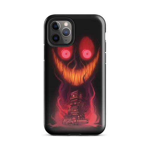 Hazbin Hotel Alastor Grin Merch | Radio Demon Sinister Smile Print or Sticker | Unique Alastor Fan Gift, Tough Case for iPhone® iPhone 11 Pro - Apparel & Acessories