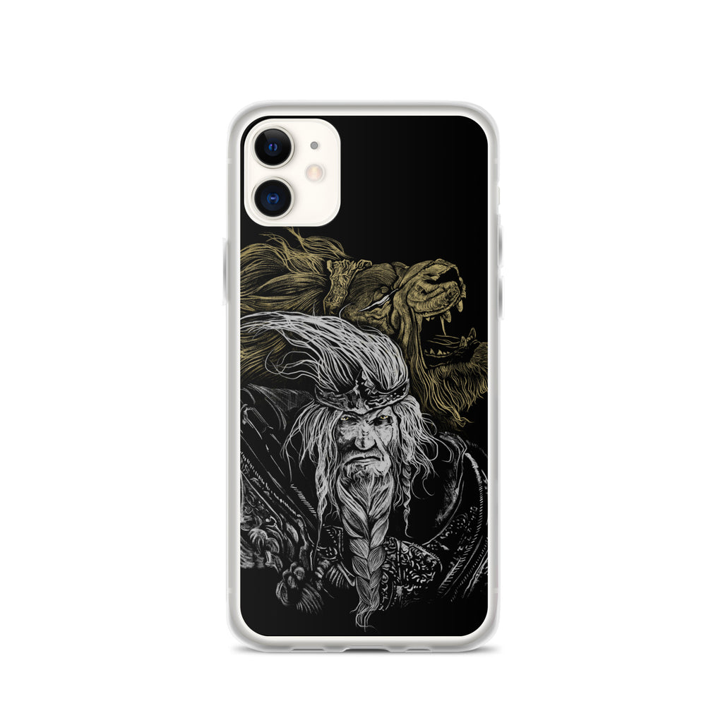 Godfrey First Elden Lord Elden Ring Fan Art – Dark Fantasy Serosh Artwork, Clear Case for iPhone® iPhone 11 -