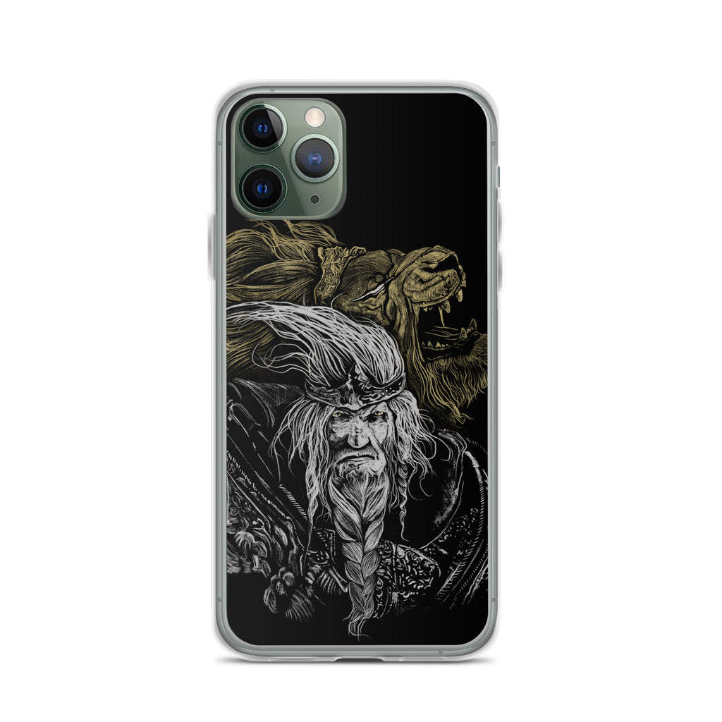 Godfrey First Elden Lord Elden Ring Fan Art – Dark Fantasy Serosh Artwork, Clear Case for iPhone® iPhone 11 Pro -