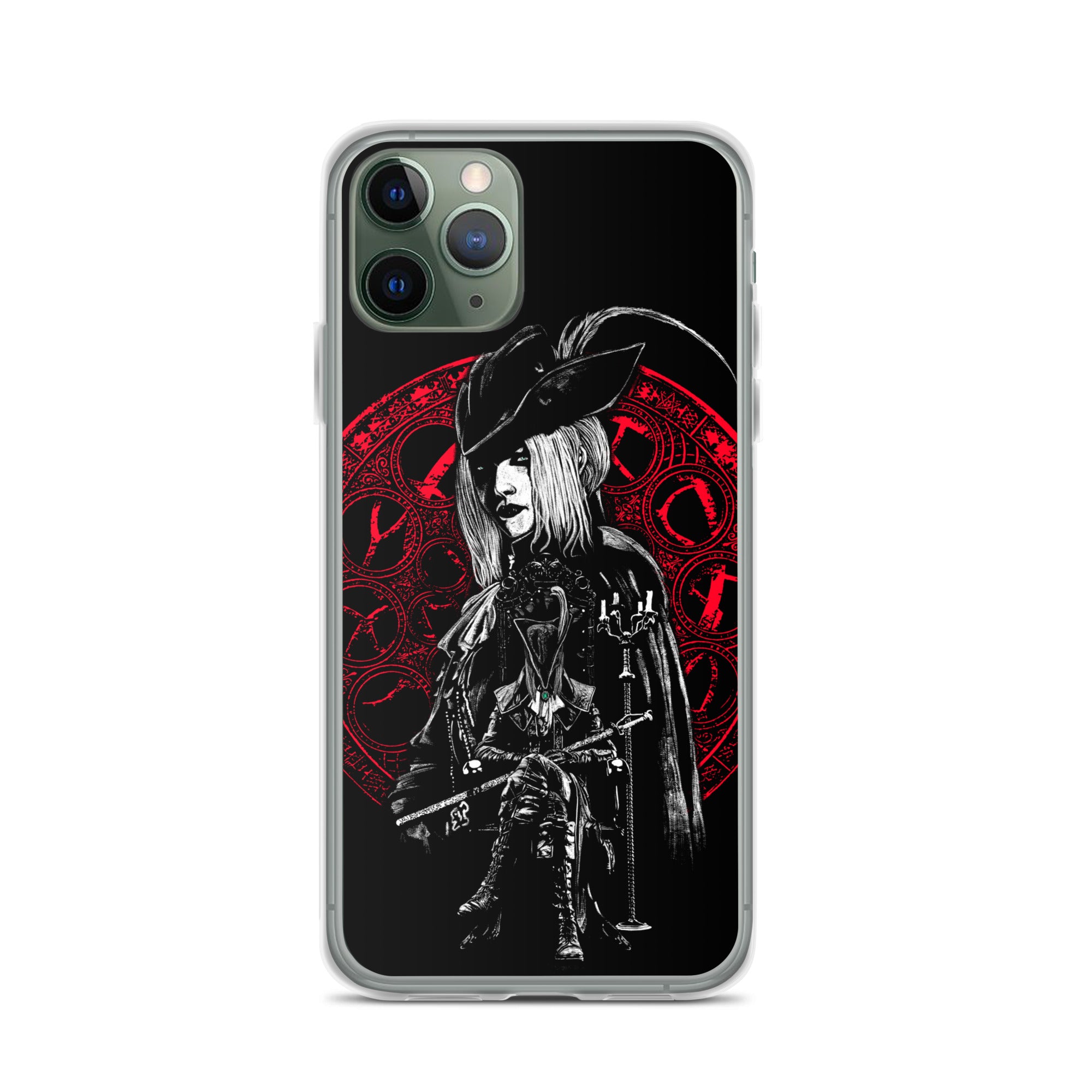 Lady Maria Bloodborne Shirt – Astral Clocktower Gothic Hunter Design, Clear Case for iPhone® iPhone 11 Pro -