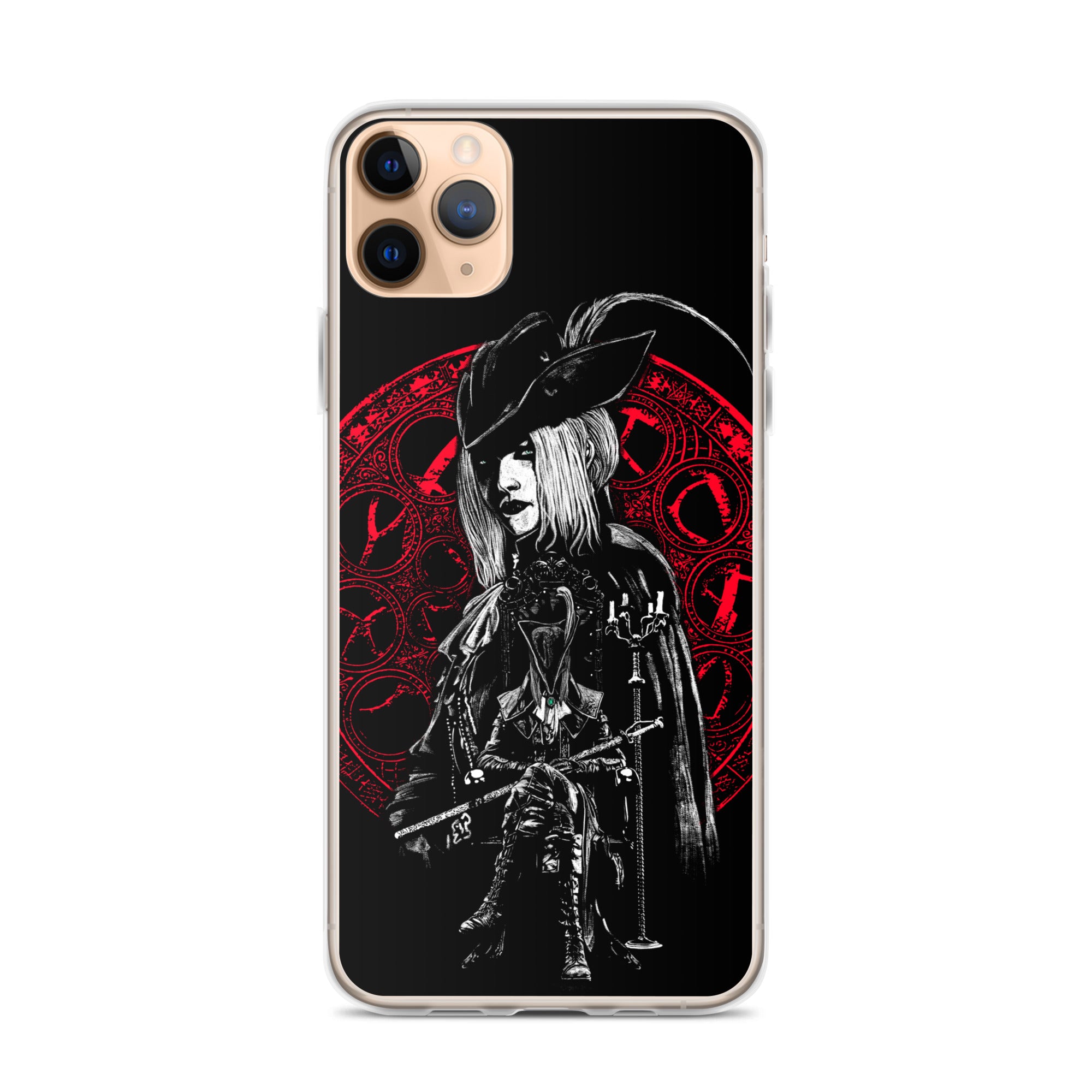 Lady Maria Bloodborne Shirt – Astral Clocktower Gothic Hunter Design, Clear Case for iPhone® iPhone 11 Pro Max -