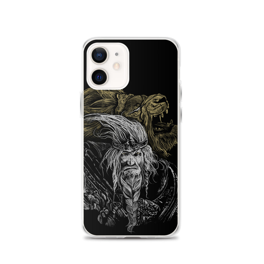 Godfrey First Elden Lord Elden Ring Fan Art – Dark Fantasy Serosh Artwork, Clear Case for iPhone® iPhone 12 -