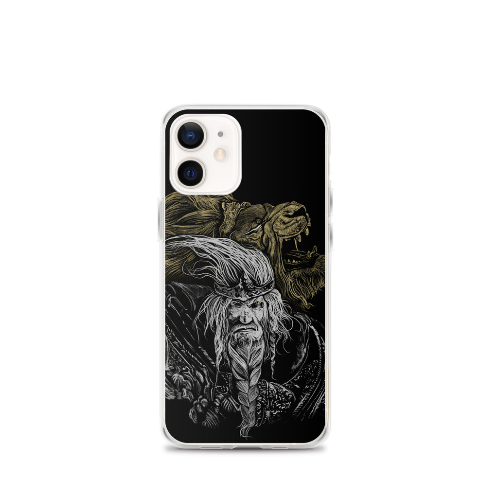 Godfrey First Elden Lord Elden Ring Fan Art – Dark Fantasy Serosh Artwork, Clear Case for iPhone® iPhone 12 mini -