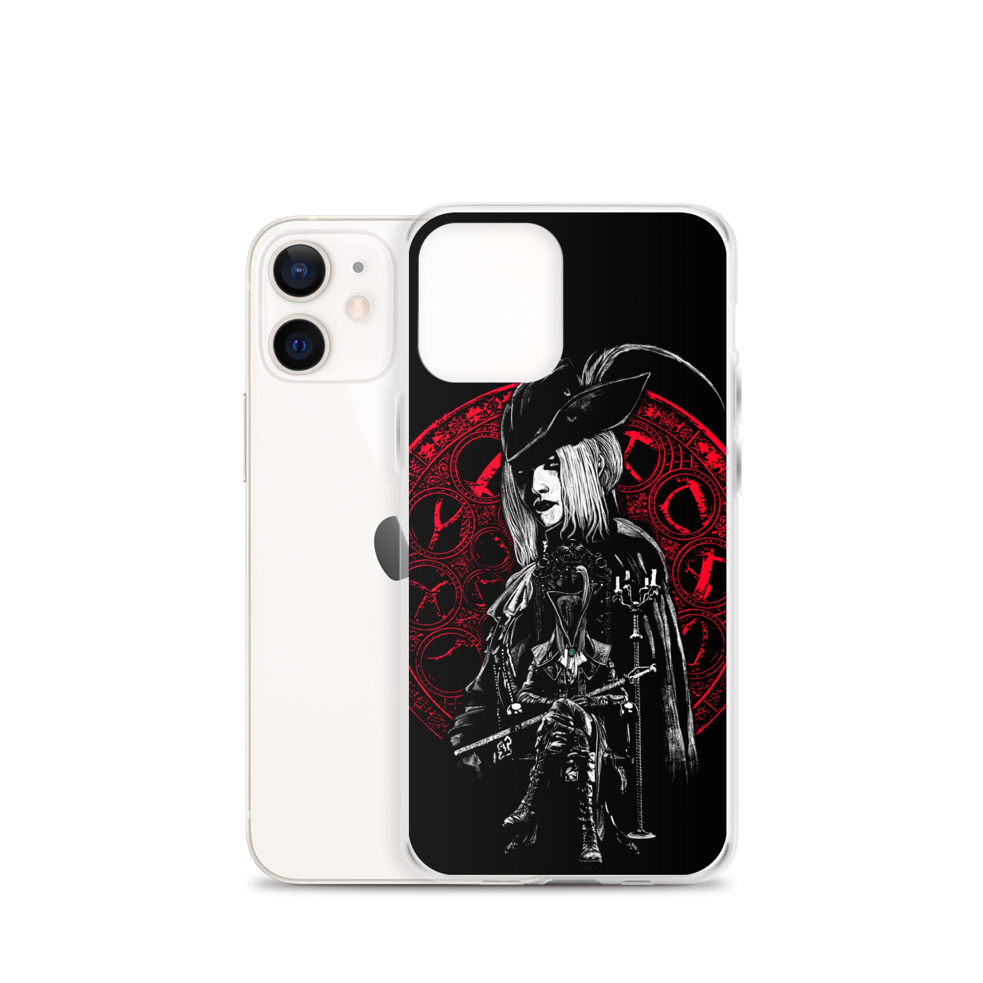 Lady Maria Bloodborne Shirt – Astral Clocktower Gothic Hunter Design, Clear Case for iPhone® -