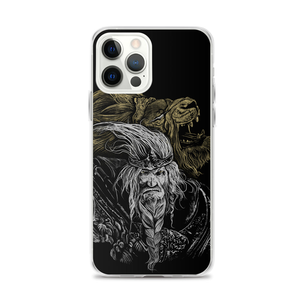 Godfrey First Elden Lord Elden Ring Fan Art – Dark Fantasy Serosh Artwork, Clear Case for iPhone® iPhone 12 Pro Max -
