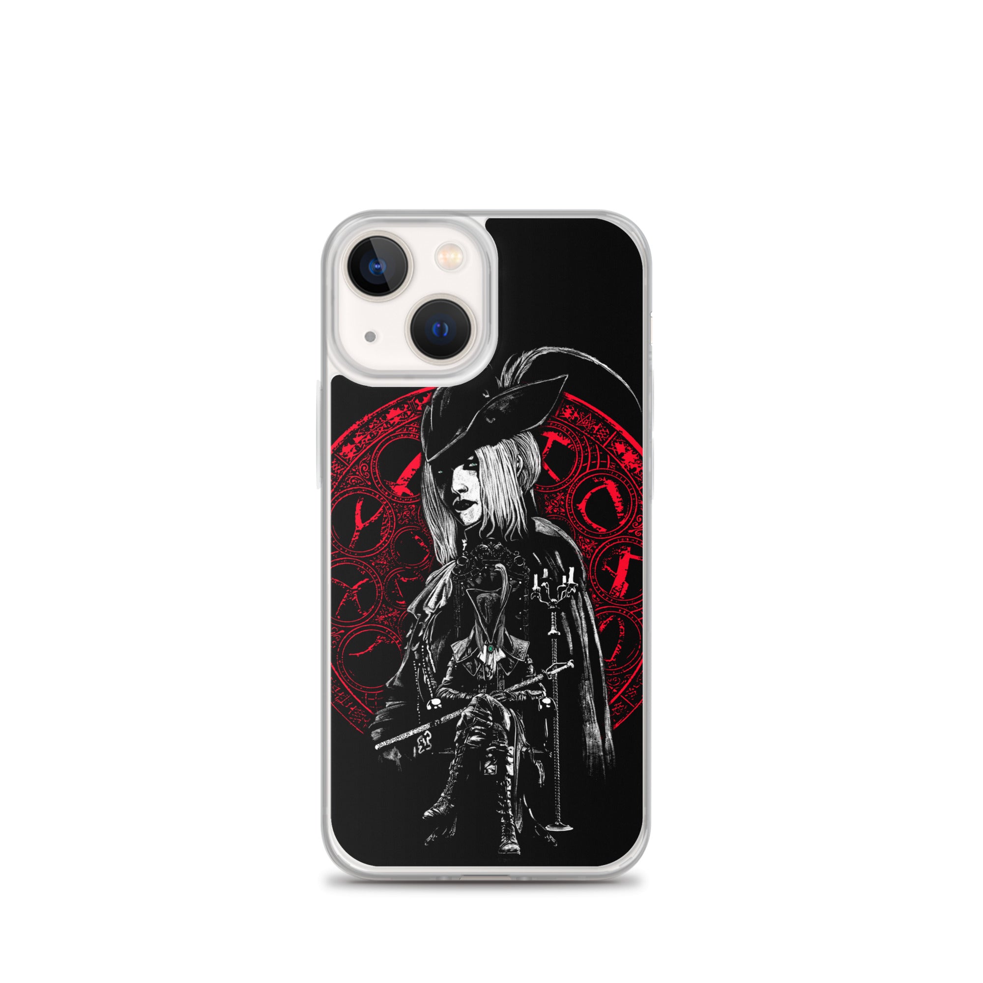 Lady Maria Bloodborne Shirt – Astral Clocktower Gothic Hunter Design, Clear Case for iPhone® iPhone 13 mini -