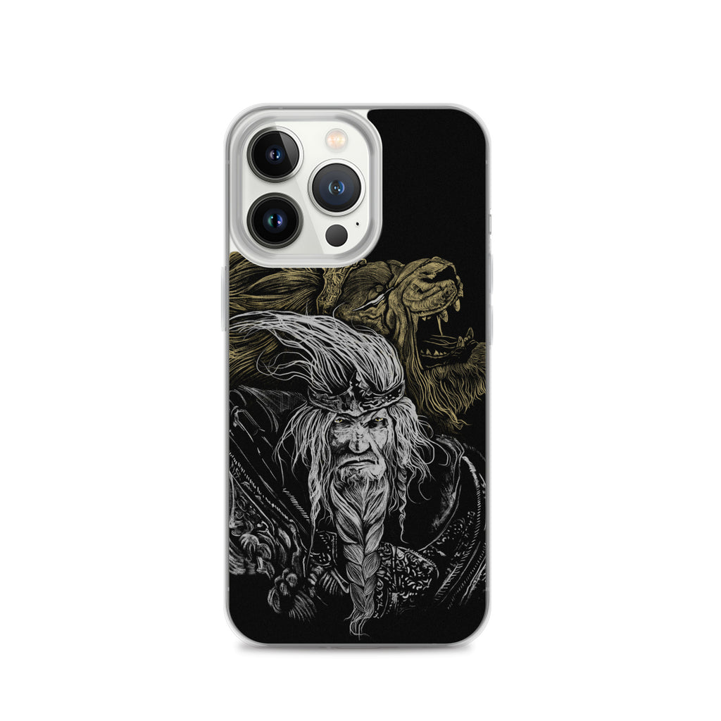 Godfrey First Elden Lord Elden Ring Fan Art – Dark Fantasy Serosh Artwork, Clear Case for iPhone® iPhone 13 Pro -