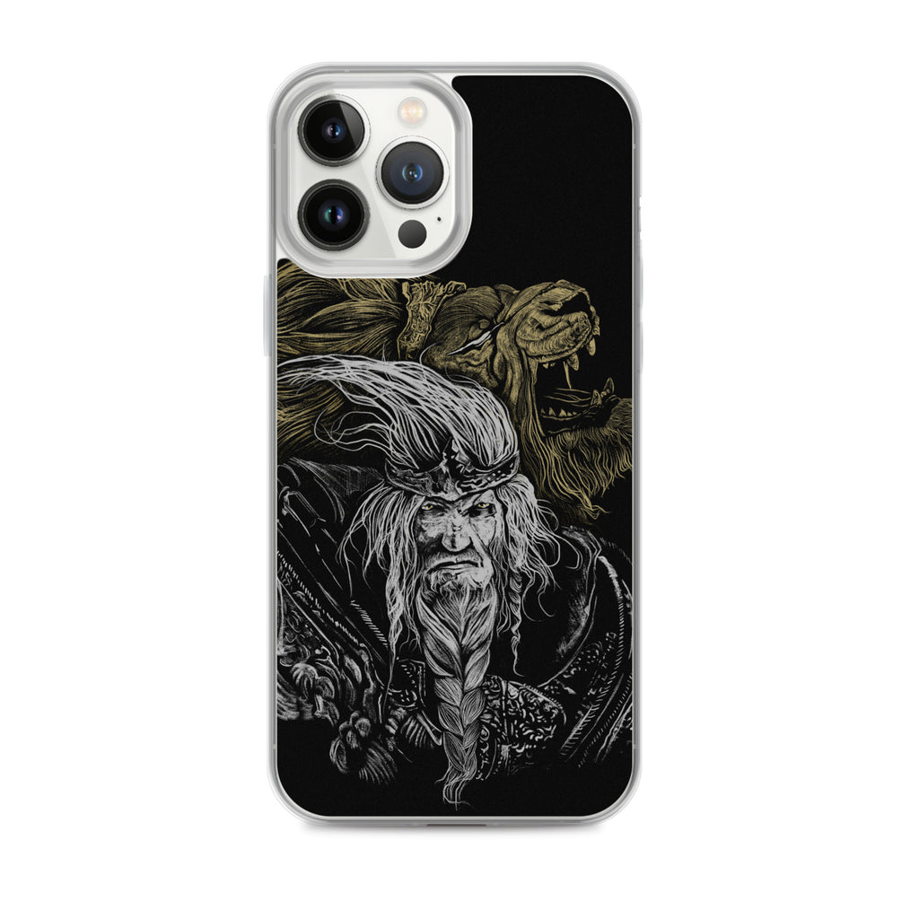 Godfrey First Elden Lord Elden Ring Fan Art – Dark Fantasy Serosh Artwork, Clear Case for iPhone® iPhone 13 Pro Max -