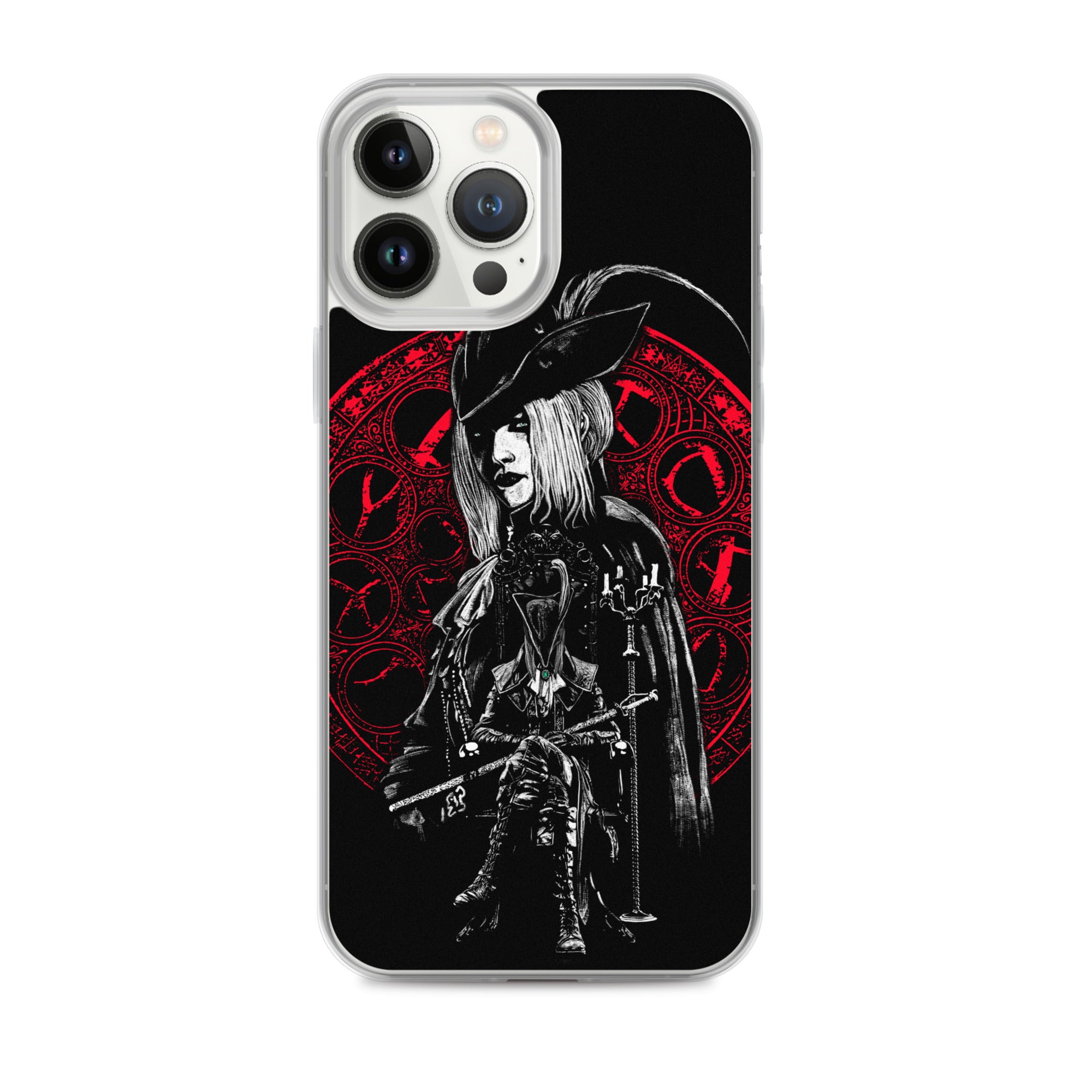 Lady Maria Bloodborne Shirt – Astral Clocktower Gothic Hunter Design, Clear Case for iPhone® iPhone 13 Pro Max -