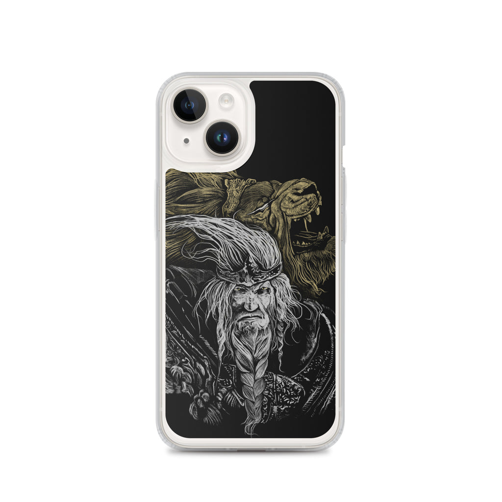 Godfrey First Elden Lord Elden Ring Fan Art – Dark Fantasy Serosh Artwork, Clear Case for iPhone® iPhone 14 -
