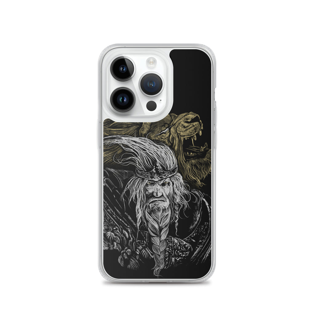 Godfrey First Elden Lord Elden Ring Fan Art – Dark Fantasy Serosh Artwork, Clear Case for iPhone® iPhone 14 Pro -