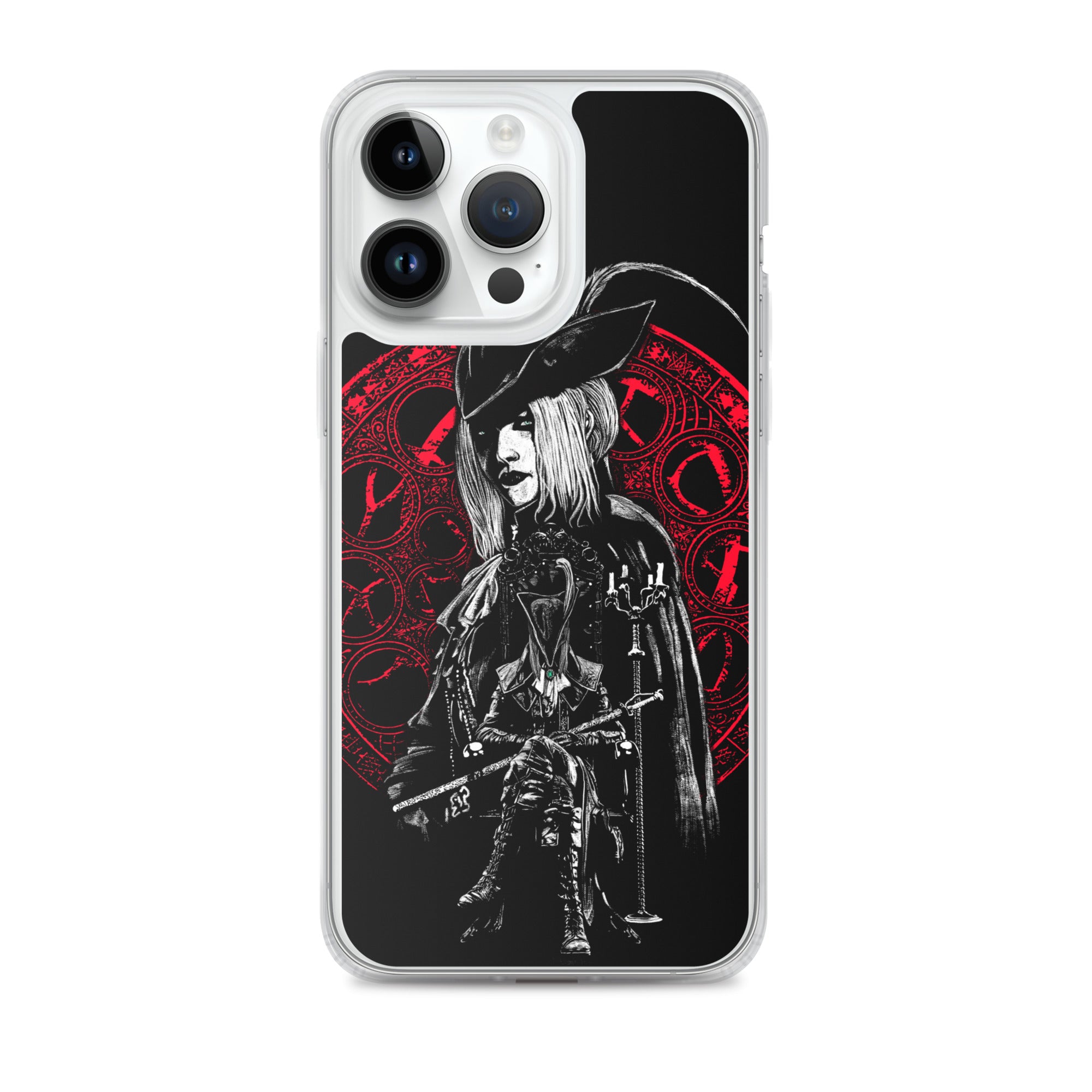Lady Maria Bloodborne Shirt – Astral Clocktower Gothic Hunter Design, Clear Case for iPhone® iPhone 14 Pro Max -