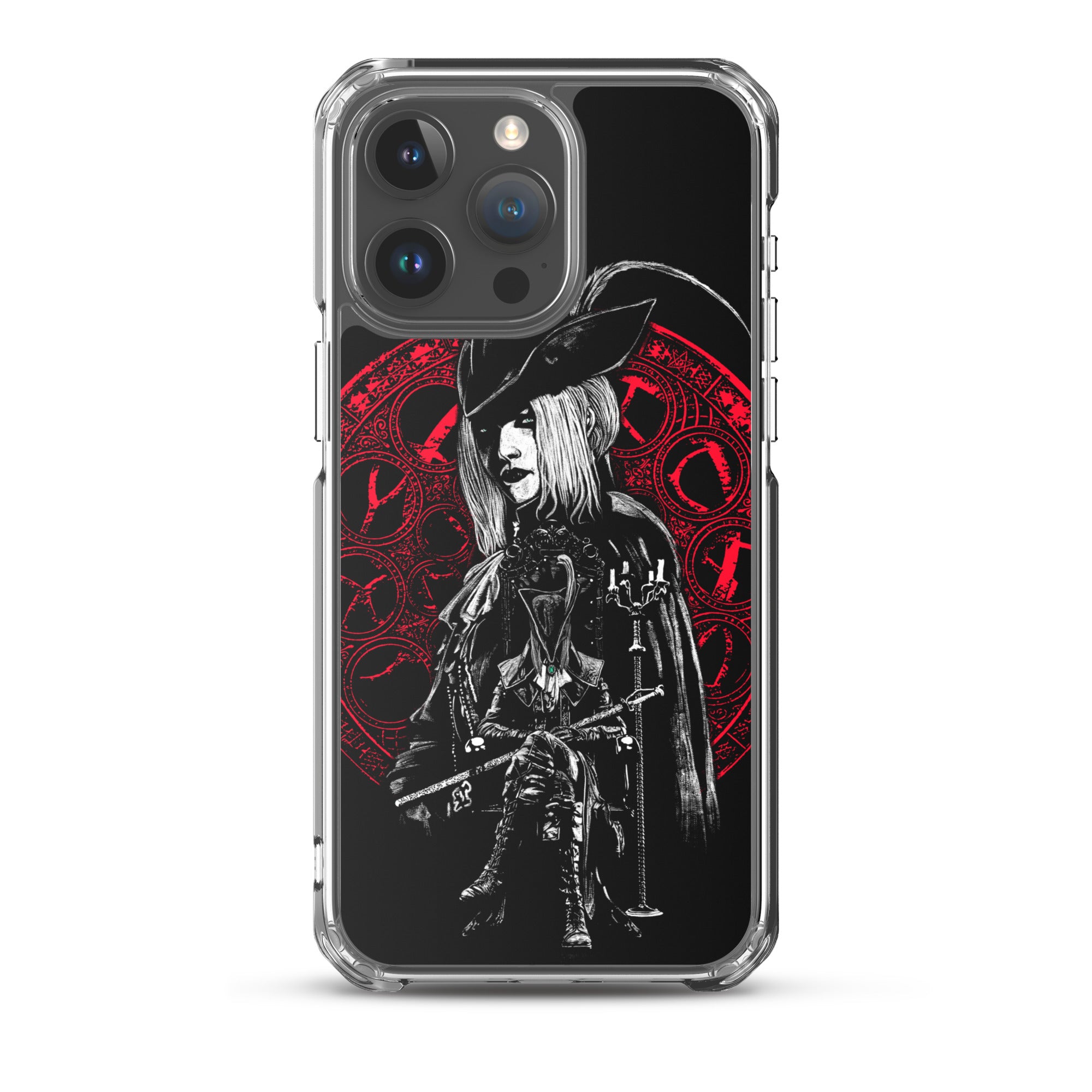 Lady Maria Bloodborne Shirt – Astral Clocktower Gothic Hunter Design, Clear Case for iPhone® iPhone 15 Pro Max -