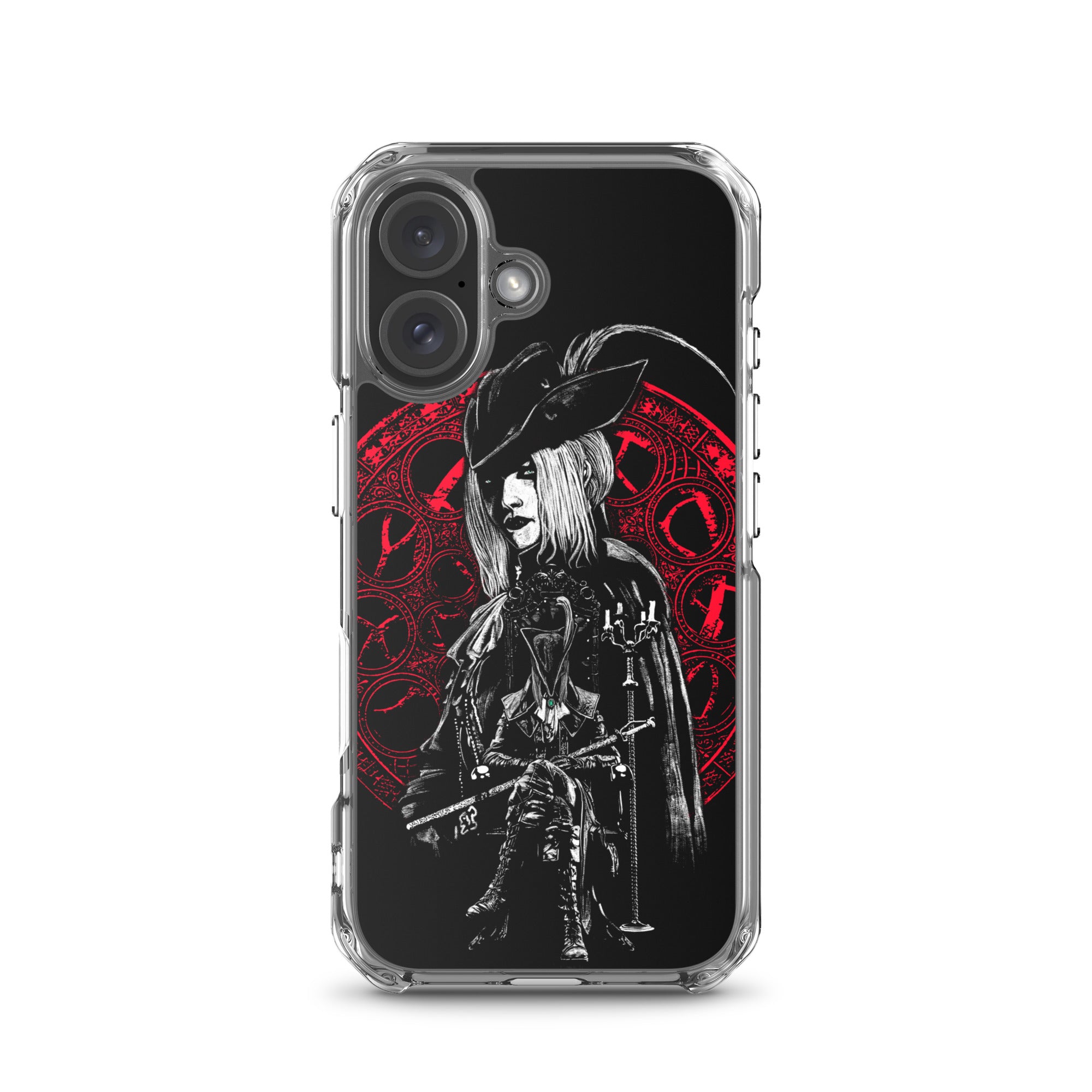 Lady Maria Bloodborne Shirt – Astral Clocktower Gothic Hunter Design, Clear Case for iPhone® iPhone 16 -