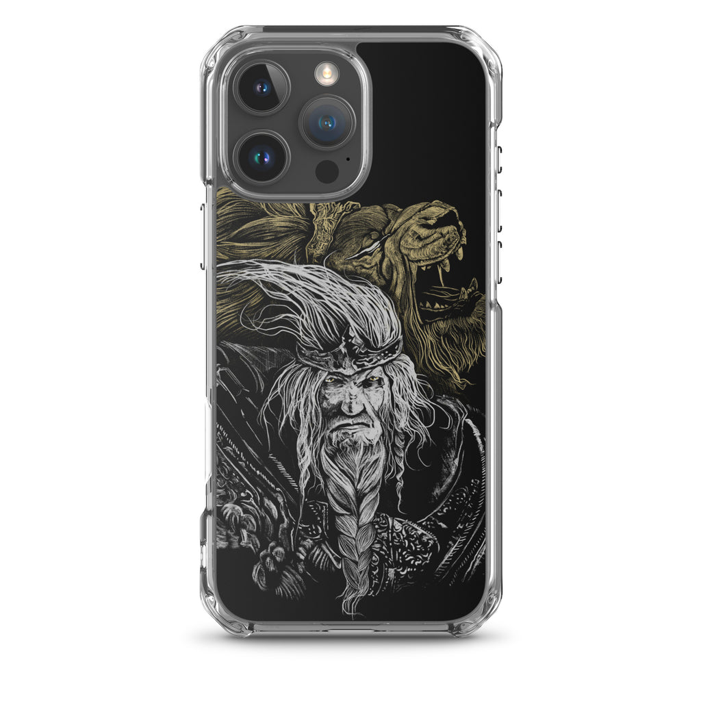 Godfrey First Elden Lord Elden Ring Fan Art – Dark Fantasy Serosh Artwork, Clear Case for iPhone® iPhone 16 Pro Max -