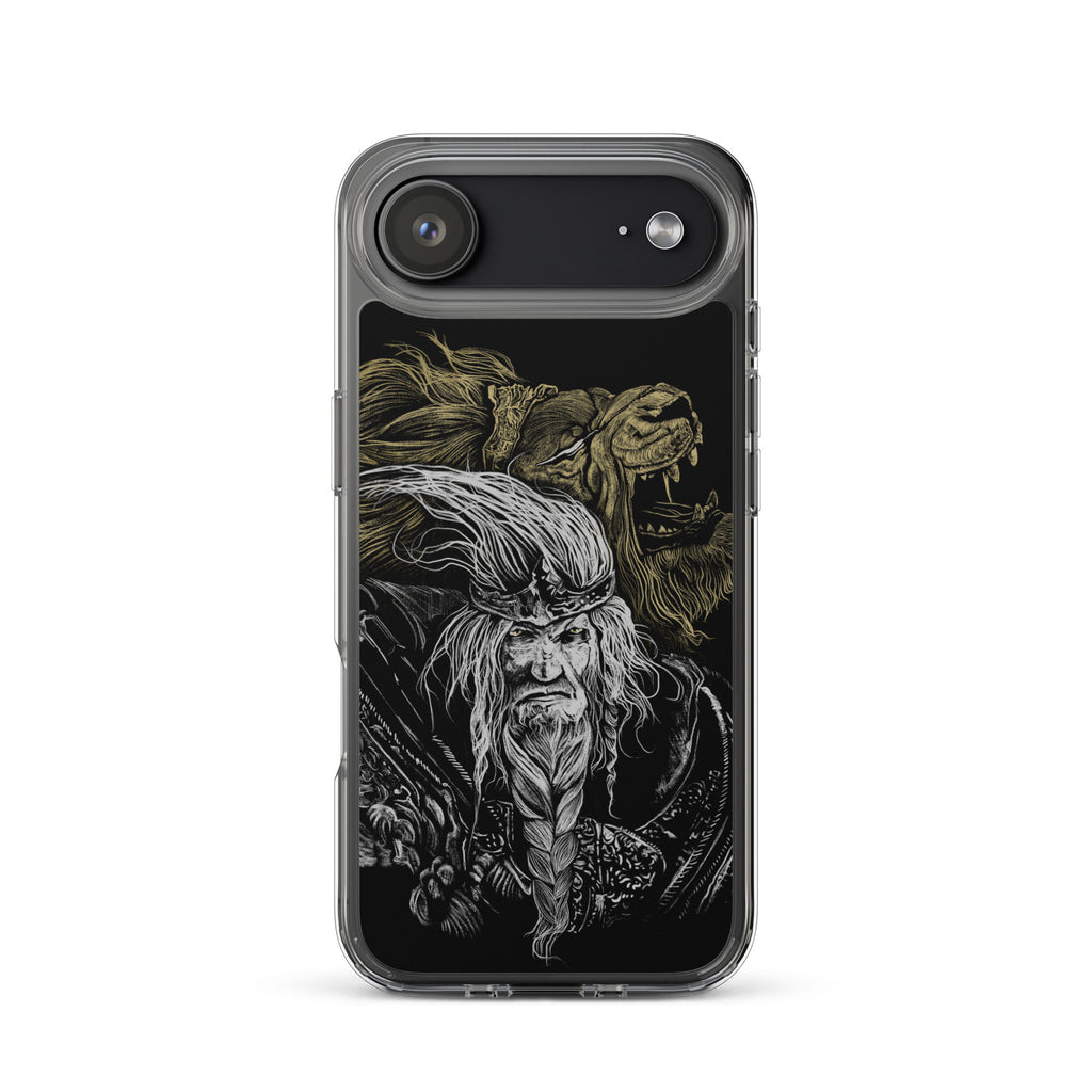 Godfrey First Elden Lord Elden Ring Fan Art – Dark Fantasy Serosh Artwork, Clear Case for iPhone® iPhone 17 Air -