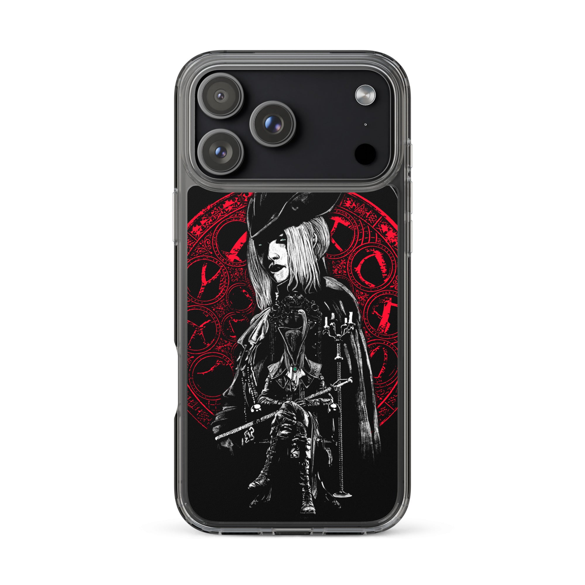 Lady Maria Bloodborne Shirt – Astral Clocktower Gothic Hunter Design, Clear Case for iPhone® iPhone 17 Pro Max -