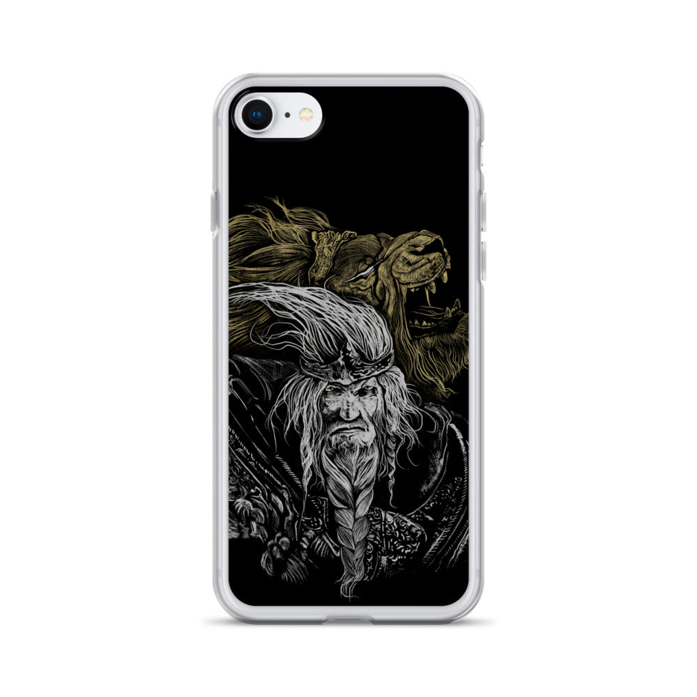 Godfrey First Elden Lord Elden Ring Fan Art – Dark Fantasy Serosh Artwork, Clear Case for iPhone® iPhone 7 8 -