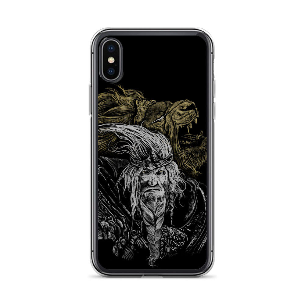 Godfrey First Elden Lord Elden Ring Fan Art – Dark Fantasy Serosh Artwork, Clear Case for iPhone® iPhone X XS -