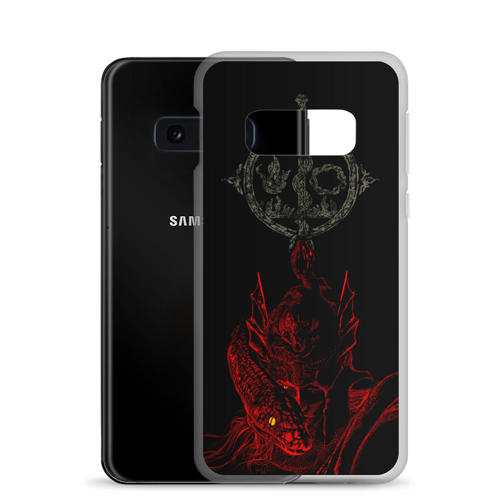 Messmer Dark Fantasy Phone Case – Elden Ring Inspired Gothic Gaming Cover, Clear Case for Samsung® - Phone Acessories