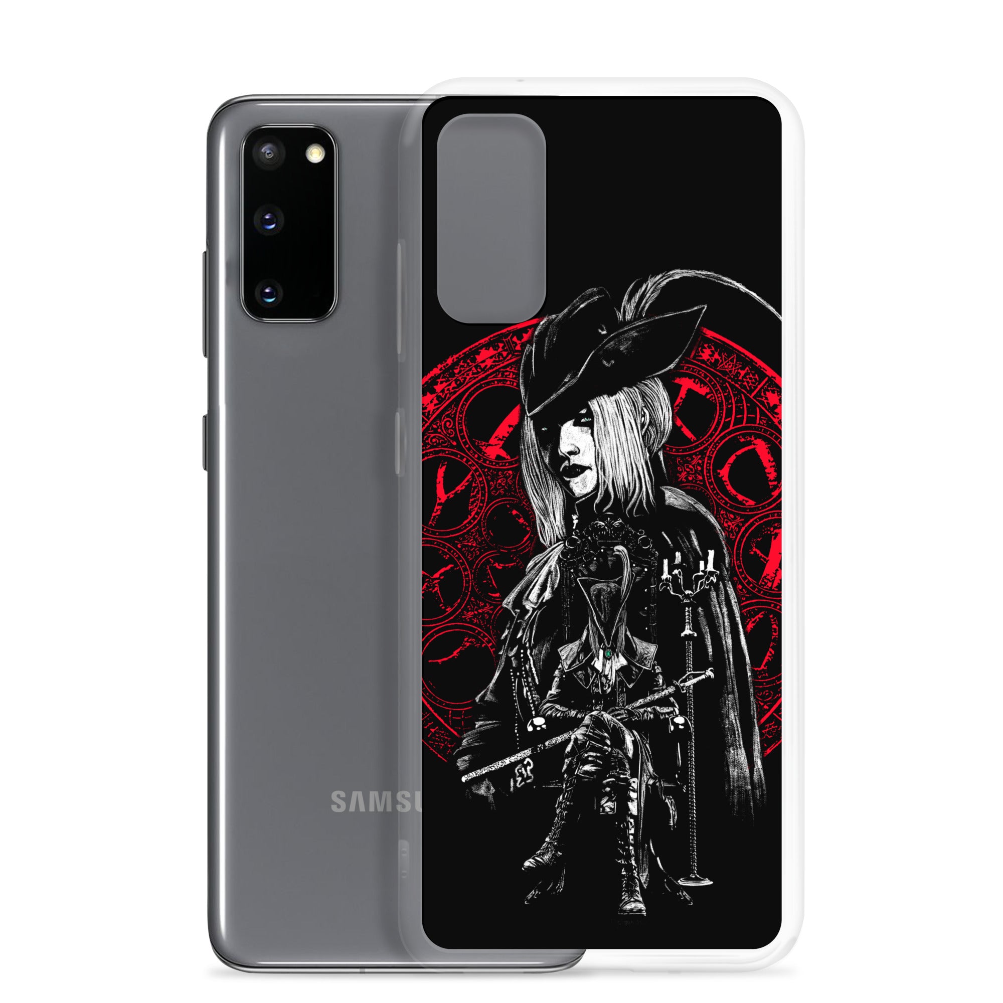 Lady Maria Bloodborne Shirt – Astral Clocktower Gothic Hunter Design, Clear Case for Samsung® - Phone Acessories