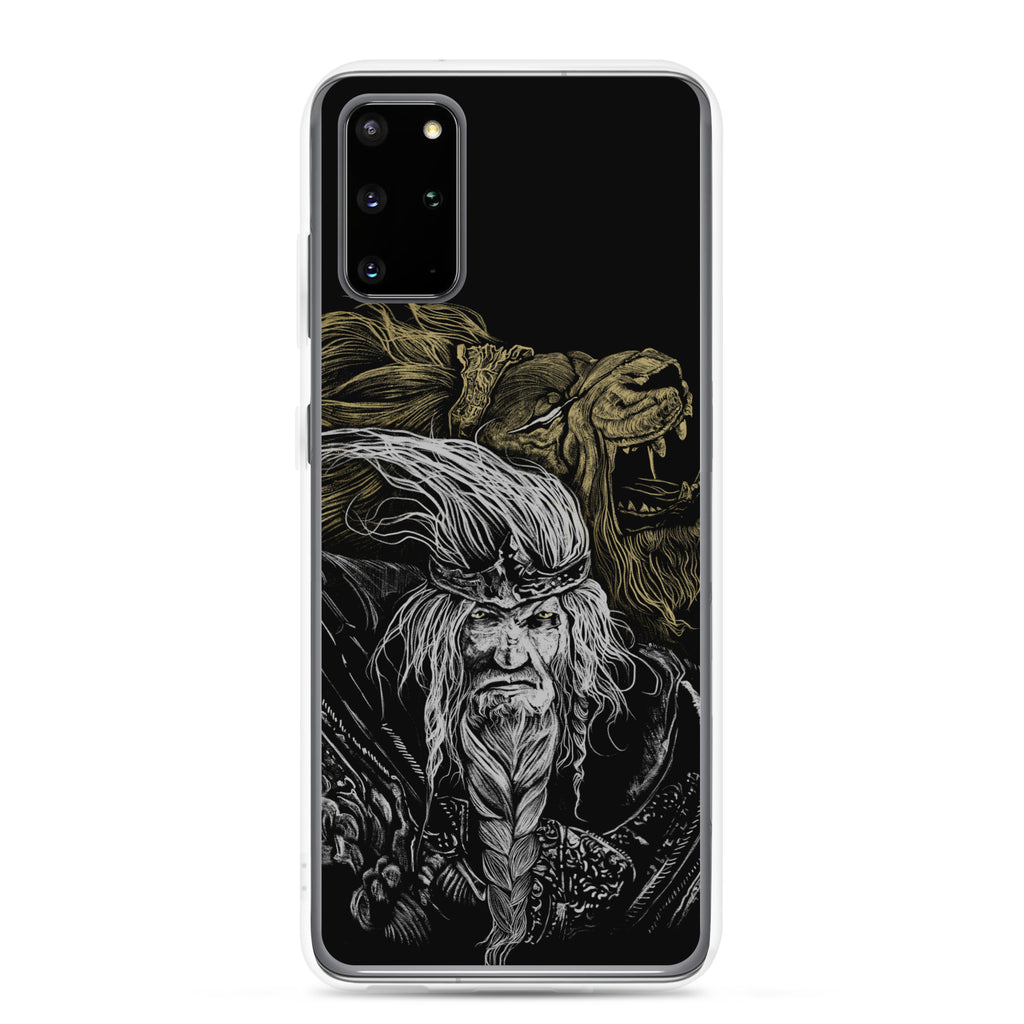 Godfrey First Elden Lord Elden Ring Fan Art – Dark Fantasy Serosh Artwork, Clear Case for Samsung® Samsung Galaxy S20 Plus - Phone Accessories