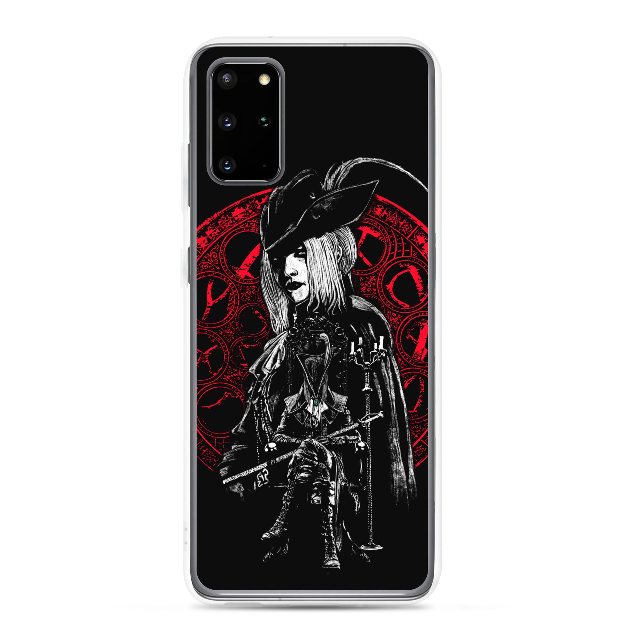 Lady Maria Bloodborne Shirt – Astral Clocktower Gothic Hunter Design, Clear Case for Samsung® Samsung Galaxy S20 Plus - Phone Acessories