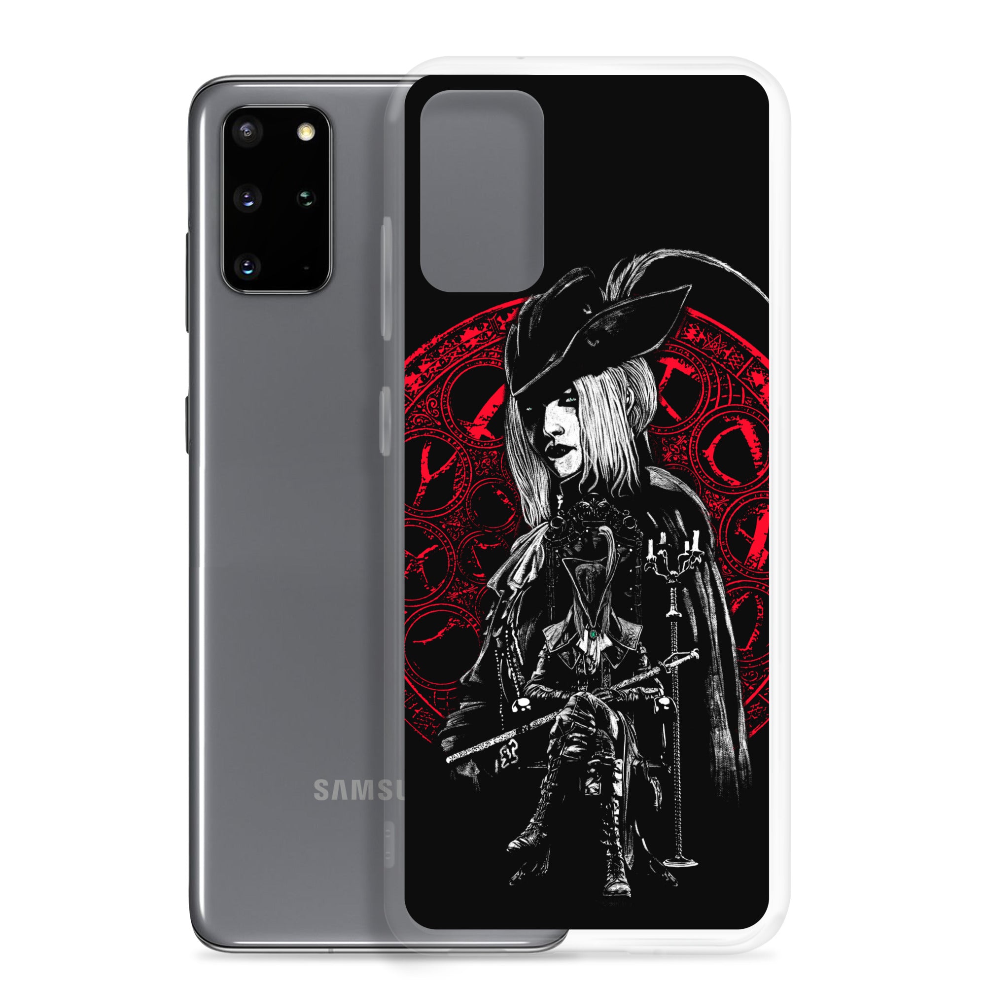 Lady Maria Bloodborne Shirt – Astral Clocktower Gothic Hunter Design, Clear Case for Samsung® - Phone Acessories