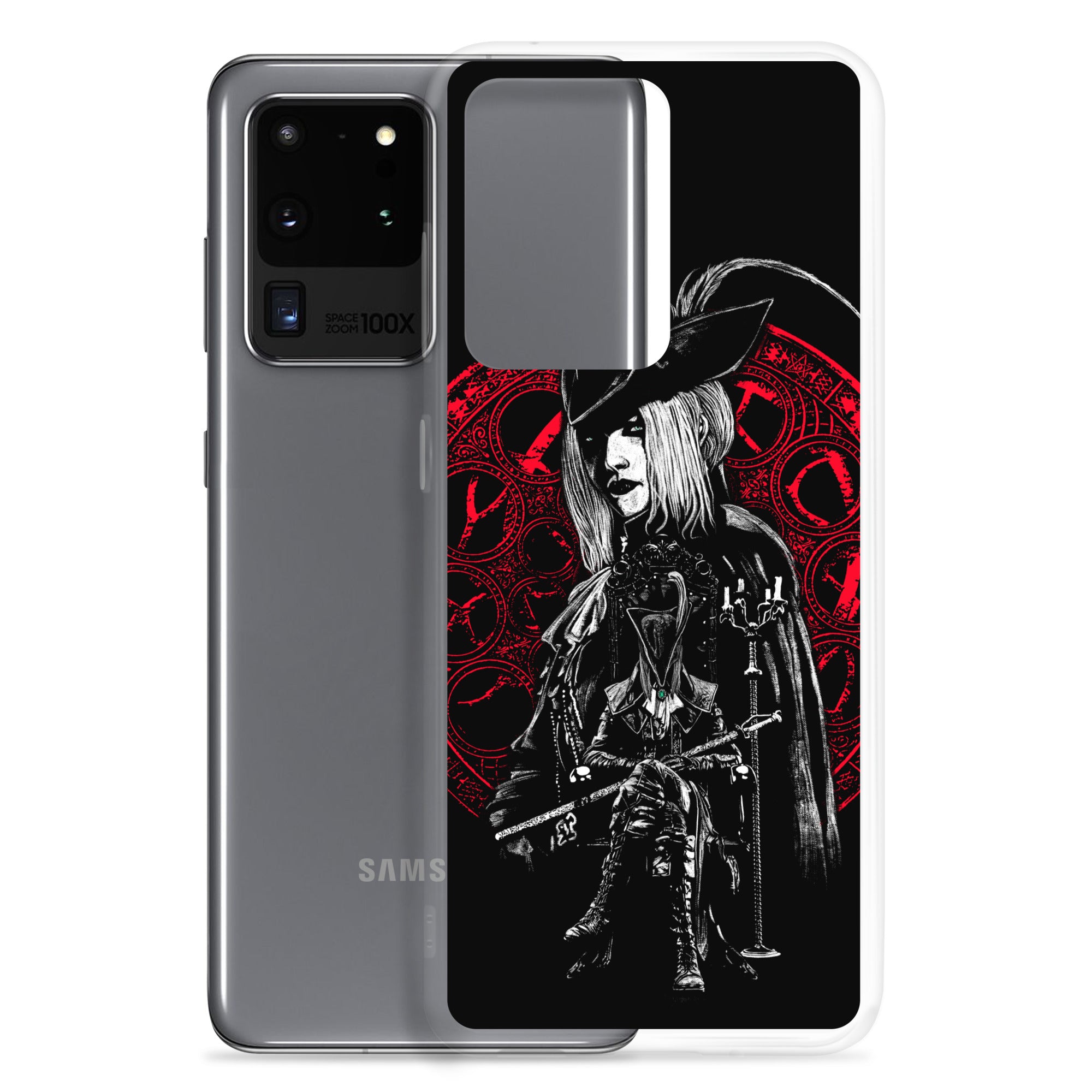 Lady Maria Bloodborne Shirt – Astral Clocktower Gothic Hunter Design, Clear Case for Samsung® - Phone Acessories