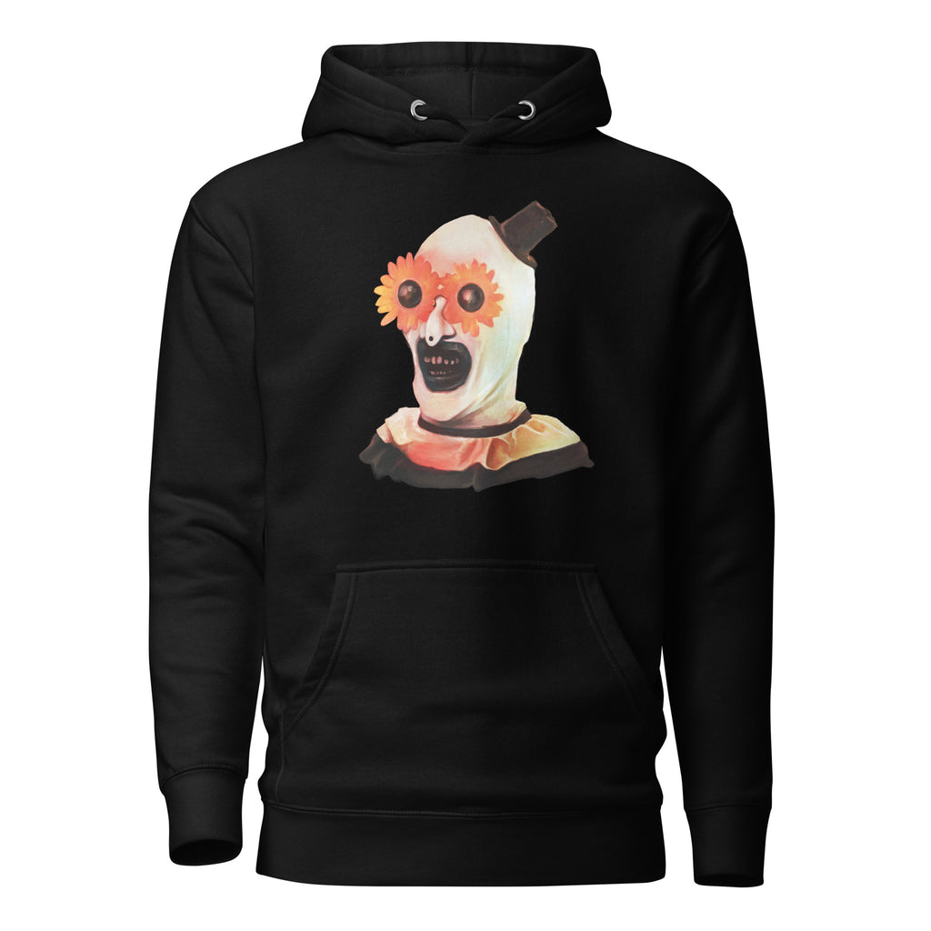 "Feeling Pretty" Art the Clown - Terrifier Dark Humor Art, Unisex Hoodie - Apparel & Acessories