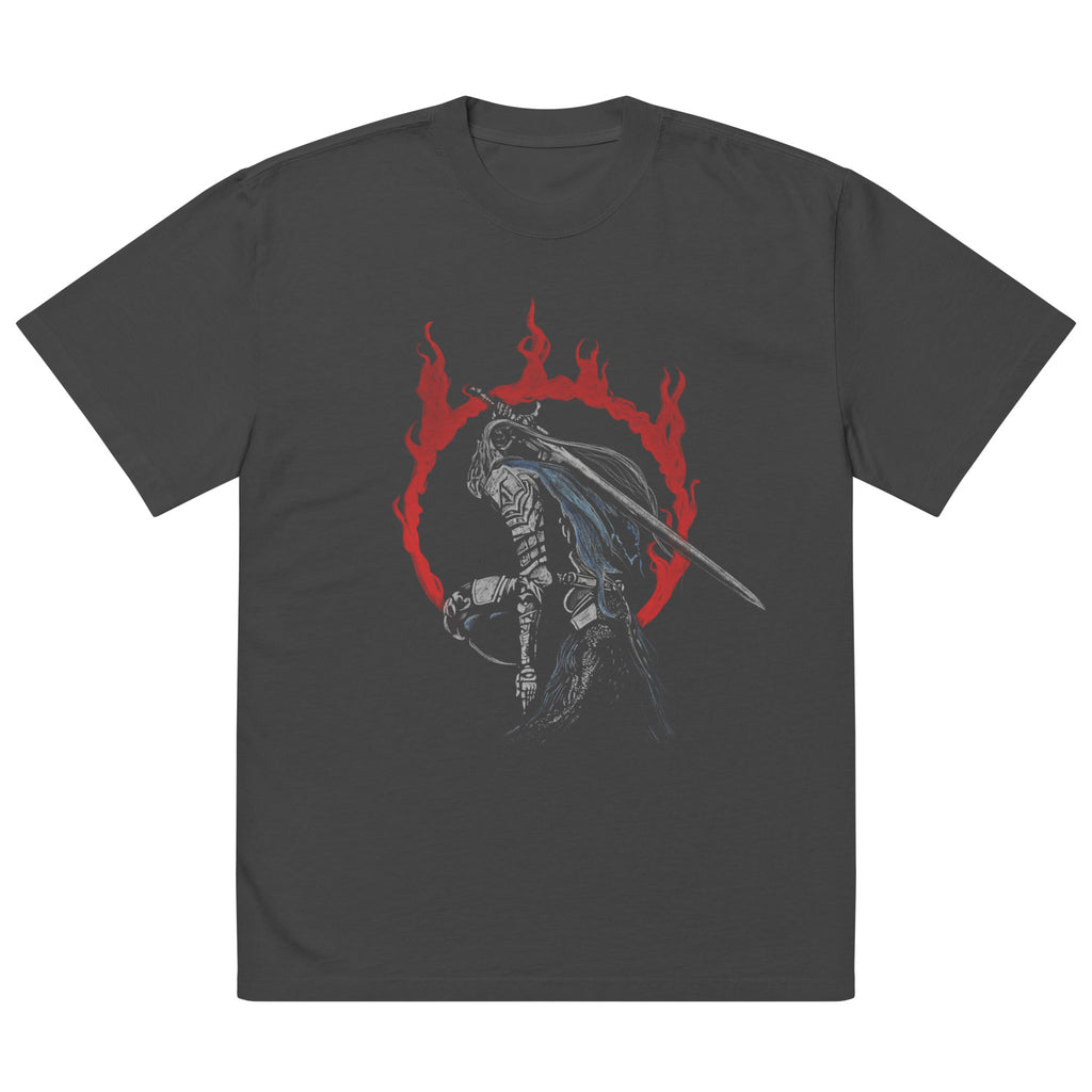 Lady Maria Bloodborne Shirt – Astral Clocktower Gothic Hunter Design, Oversized faded t-shirt -