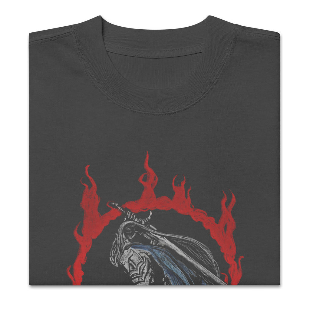 Lady Maria Bloodborne Shirt – Astral Clocktower Gothic Hunter Design, Oversized faded t-shirt -