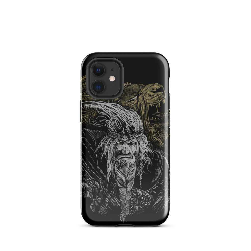 Godfrey First Elden Lord Elden Ring Fan Art – Dark Fantasy Serosh Artwork, Tough Case for iPhone® iPhone 12 mini -