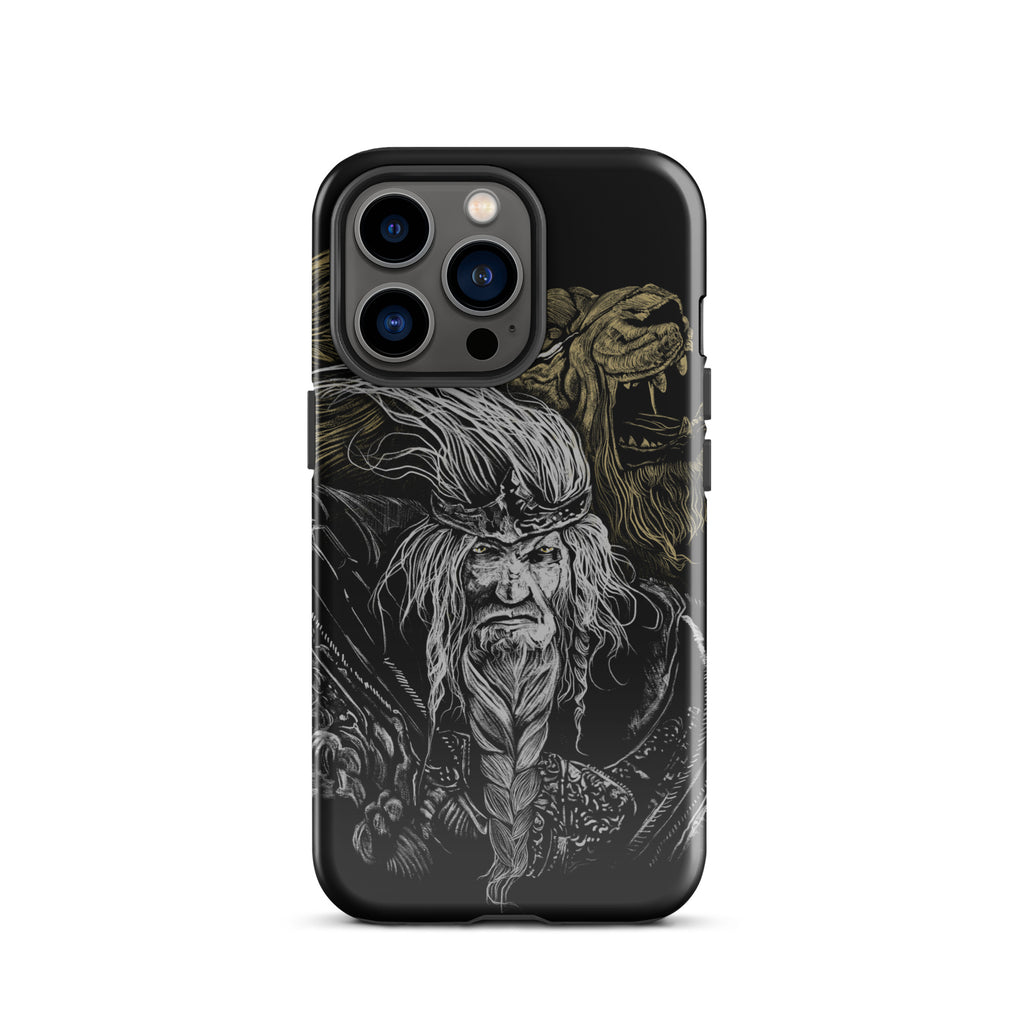 Godfrey First Elden Lord Elden Ring Fan Art – Dark Fantasy Serosh Artwork, Tough Case for iPhone® iPhone 13 Pro -