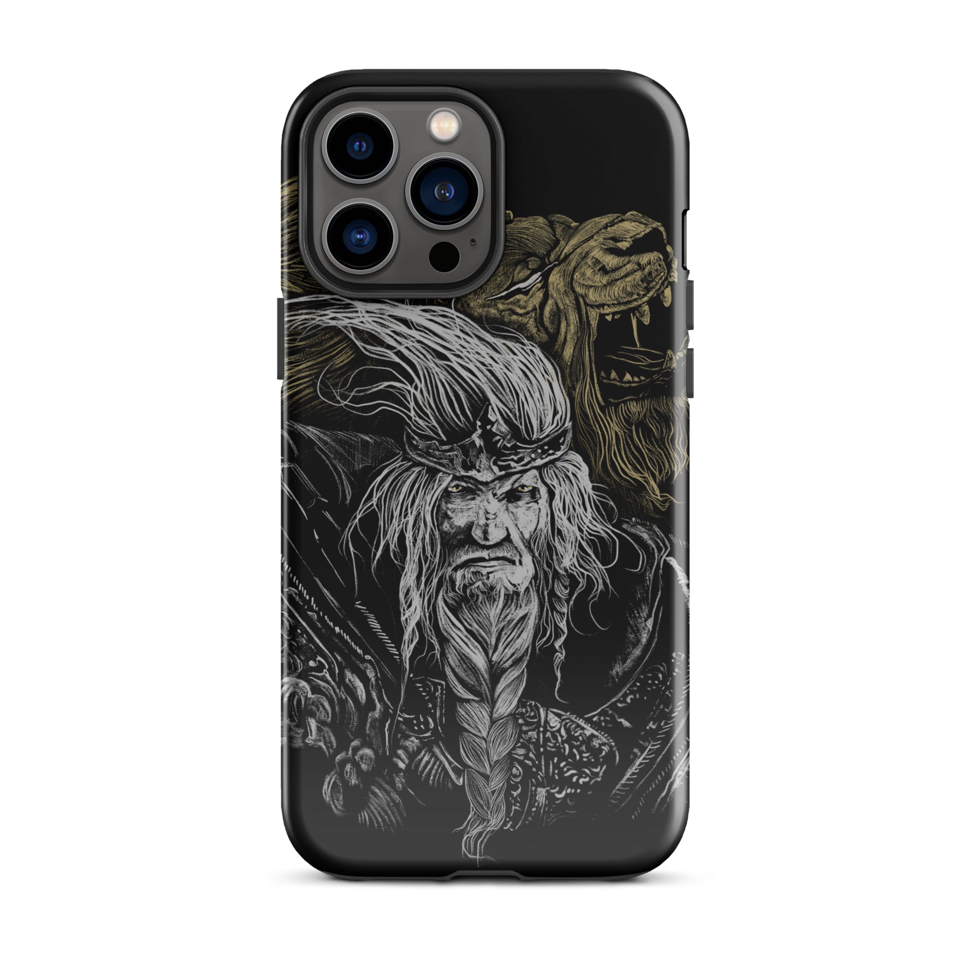Godfrey First Elden Lord Elden Ring Fan Art – Dark Fantasy Serosh Artwork, Tough Case for iPhone® iPhone 13 Pro Max -