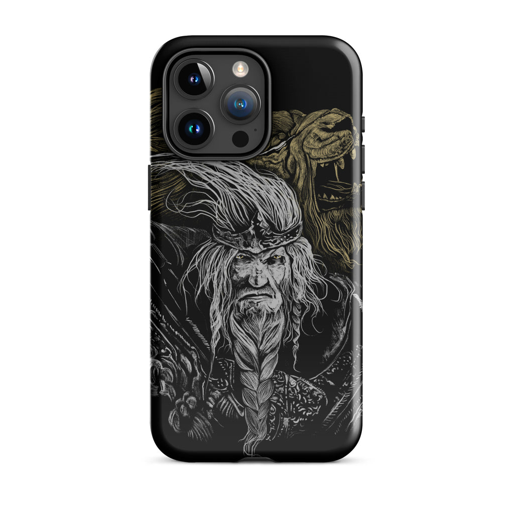 Godfrey First Elden Lord Elden Ring Fan Art – Dark Fantasy Serosh Artwork, Tough Case for iPhone® iPhone 15 Pro Max -