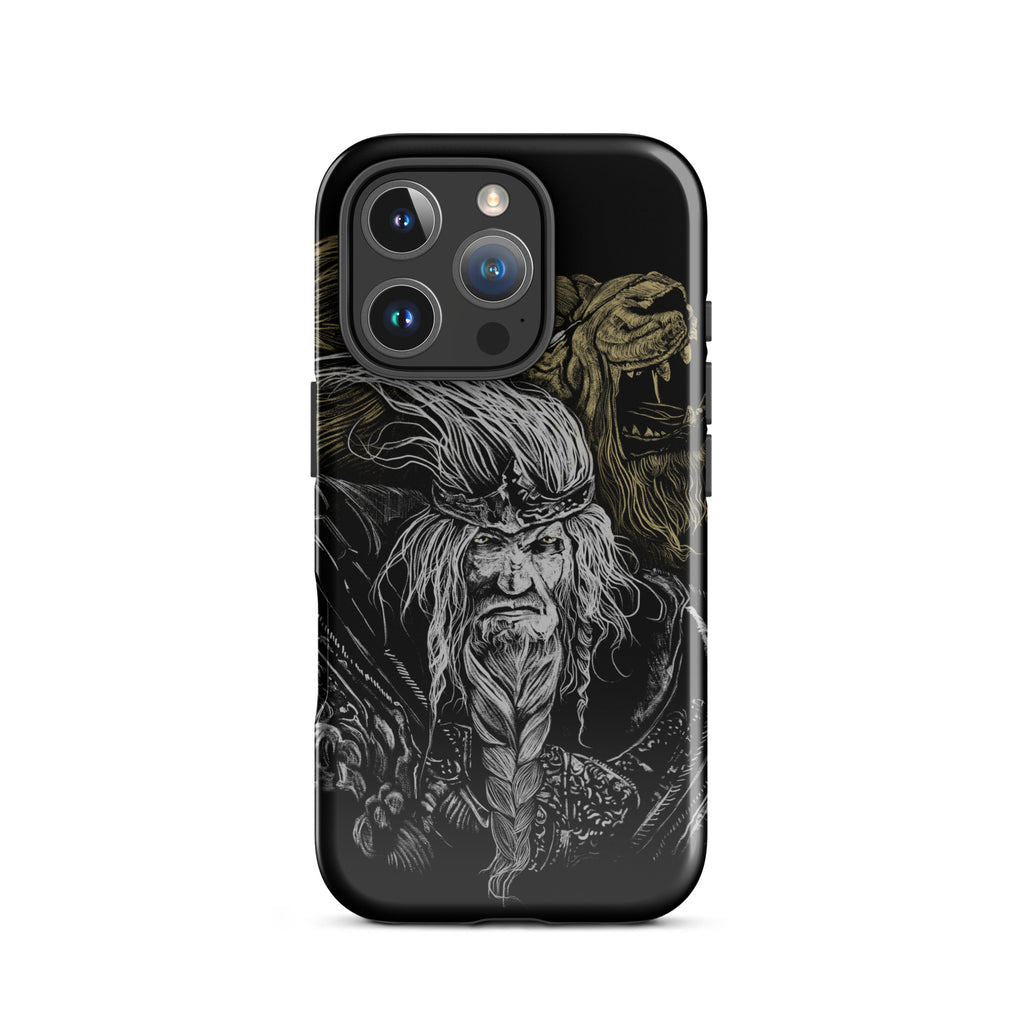Godfrey First Elden Lord Elden Ring Fan Art – Dark Fantasy Serosh Artwork, Tough Case for iPhone® iPhone 16 Pro -