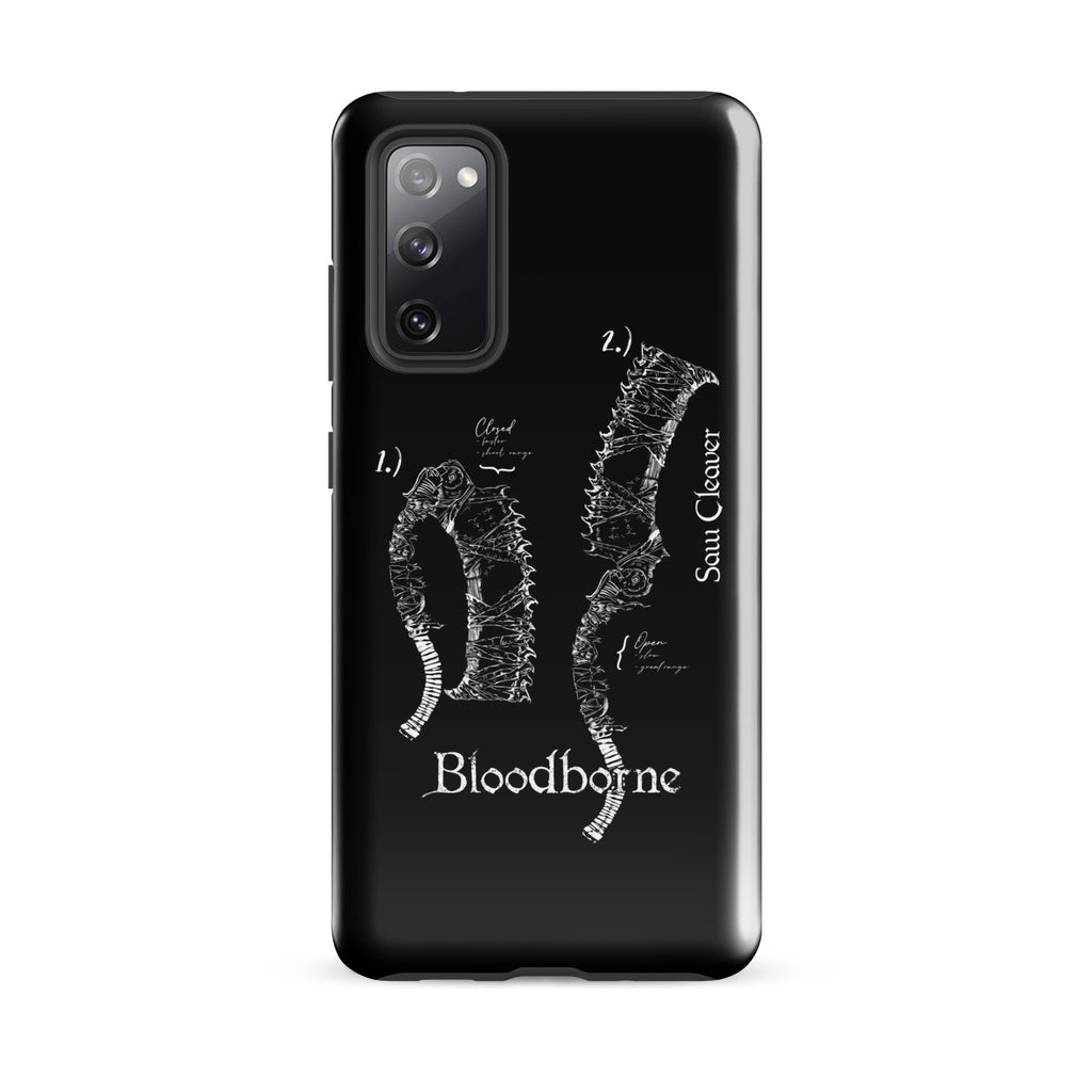 Bloodborne Saw Cleaver Schematic Art Print , Tough case for Samsung® Samsung Galaxy S20 FE - Phone Acessories