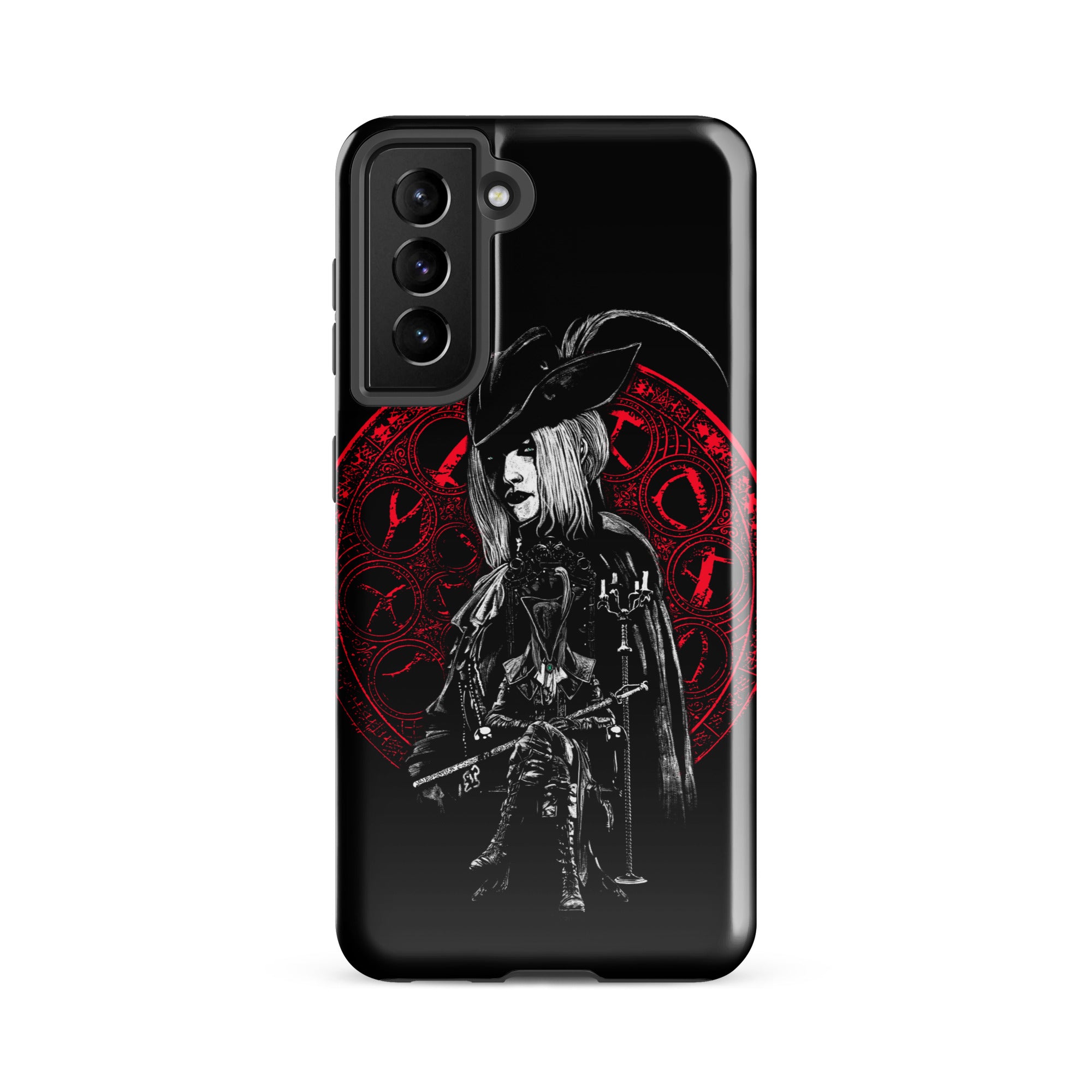 Lady Maria Bloodborne Shirt – Astral Clocktower Gothic Hunter Design, Tough case for Samsung® Samsung Galaxy S21 FE -