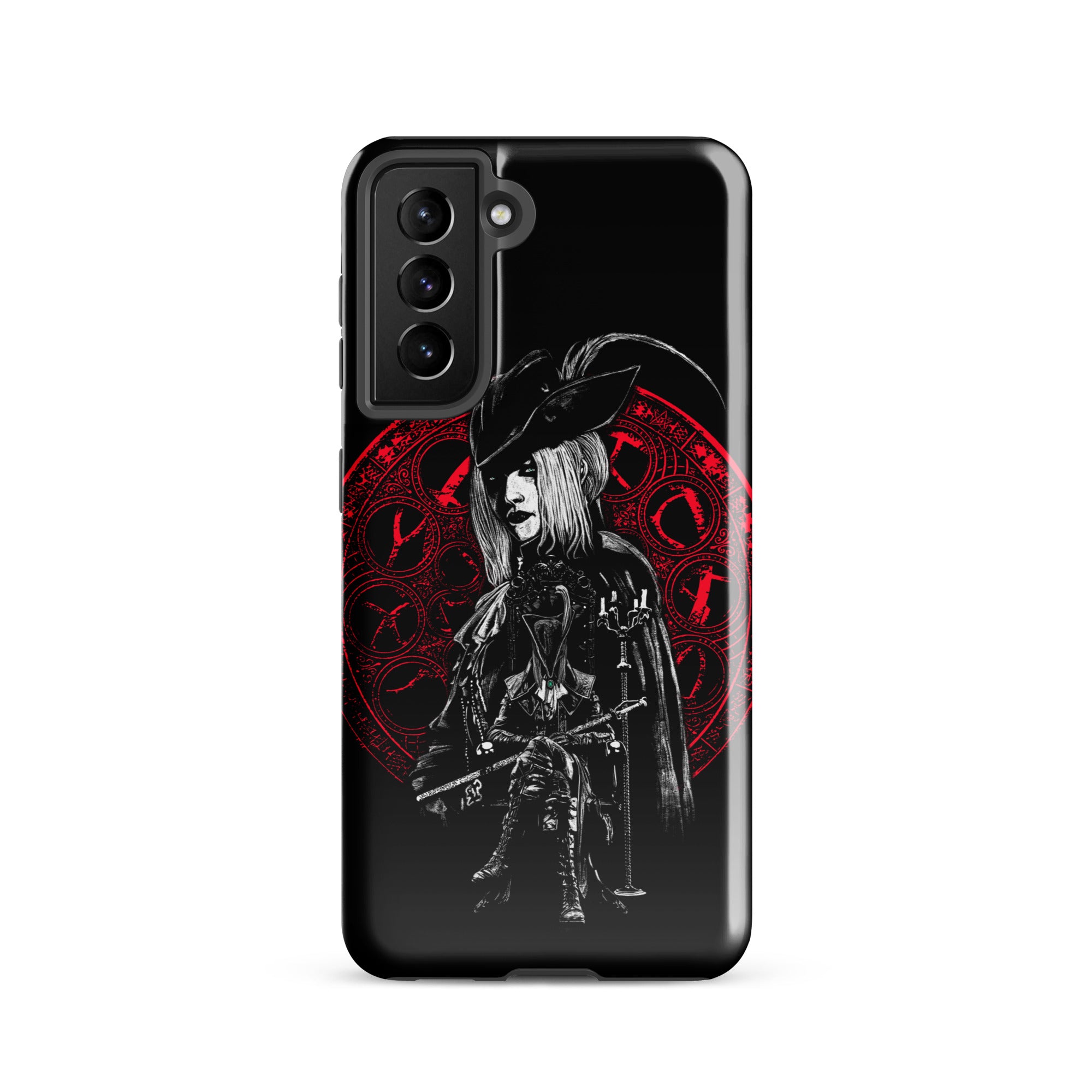 Lady Maria Bloodborne Shirt – Astral Clocktower Gothic Hunter Design, Tough case for Samsung® Samsung Galaxy S21 -