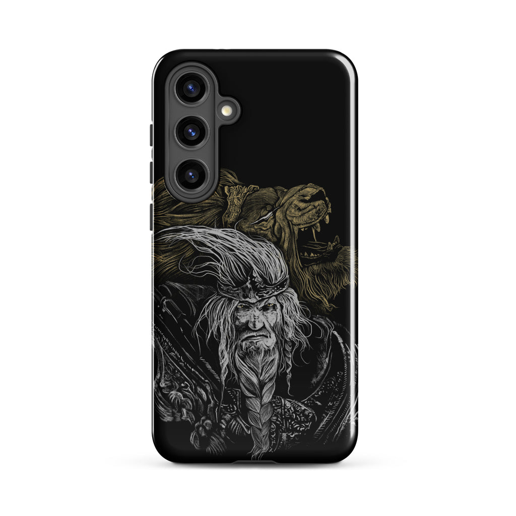 Godfrey First Elden Lord Elden Ring Fan Art – Dark Fantasy Serosh Artwork, Tough case for Samsung® Samsung Galaxy S24 Plus -