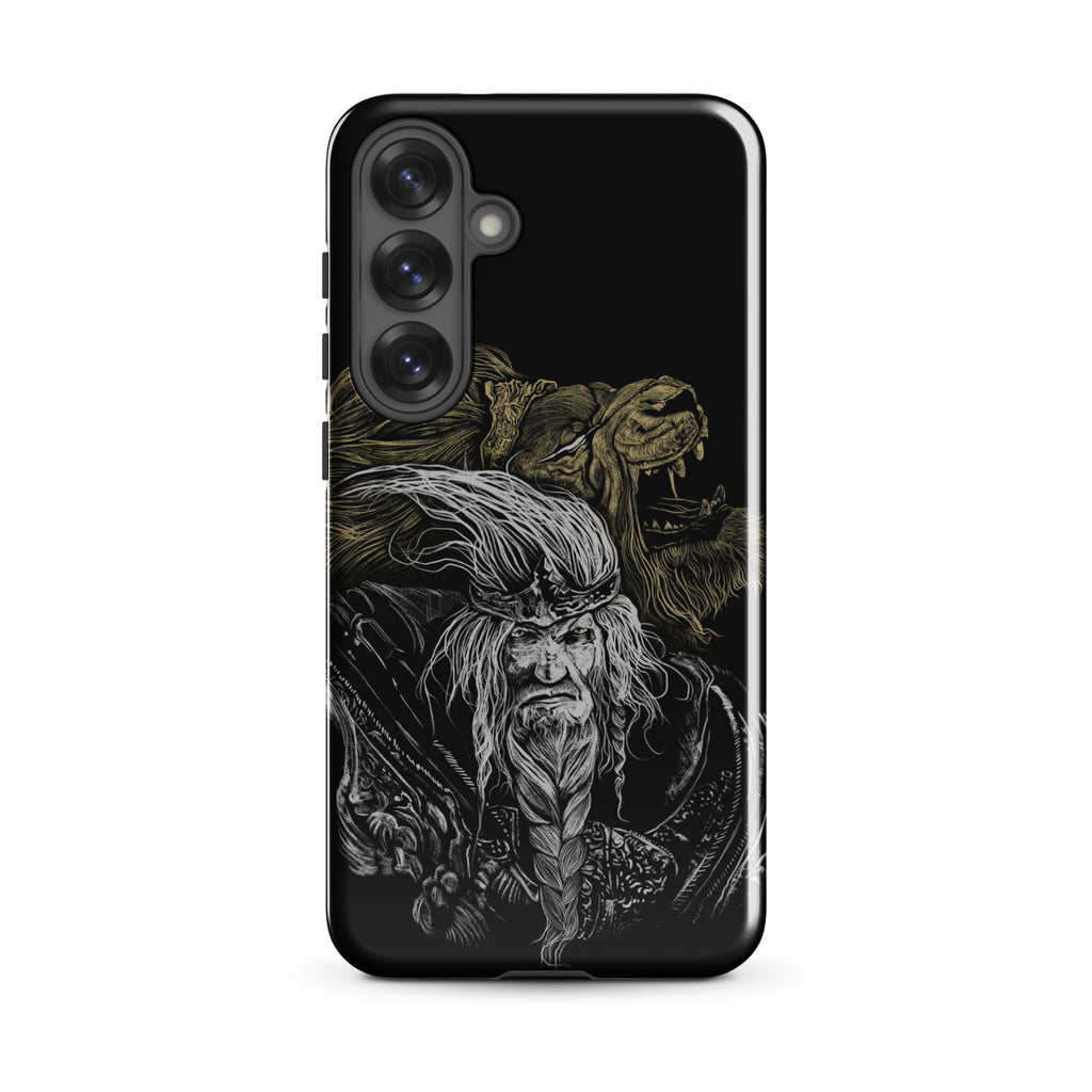 Godfrey First Elden Lord Elden Ring Fan Art – Dark Fantasy Serosh Artwork, Tough case for Samsung® Samsung Galaxy S25 Plus -