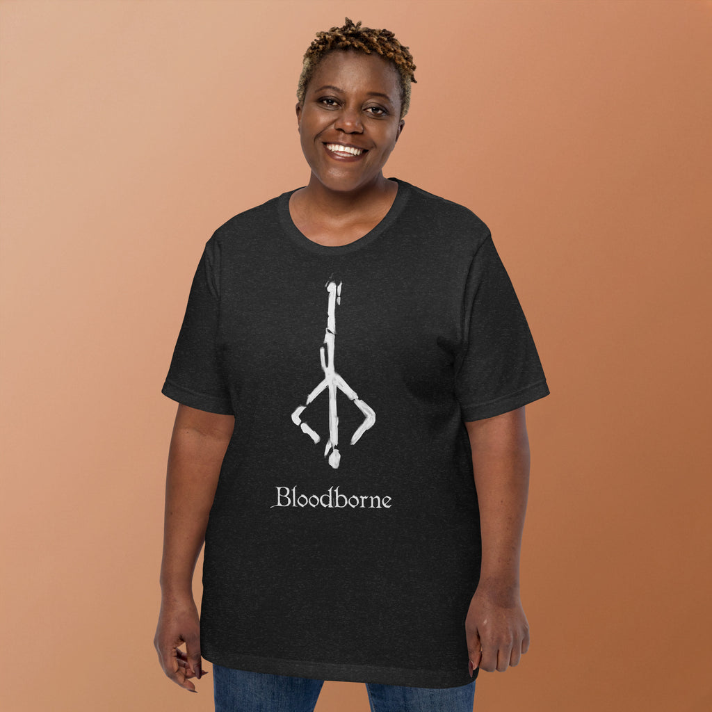 Bloodborne Hunter Rune Fan Art - Yharnam Slayer, Unisex t-shirt - Apparel & Acessories
