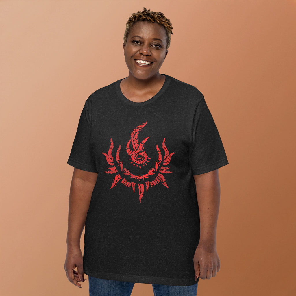 Dragon Communion Sigil Shirt – Dark Fantasy Gamer Tee, Unisex t-shirt - Apparel & Acessories