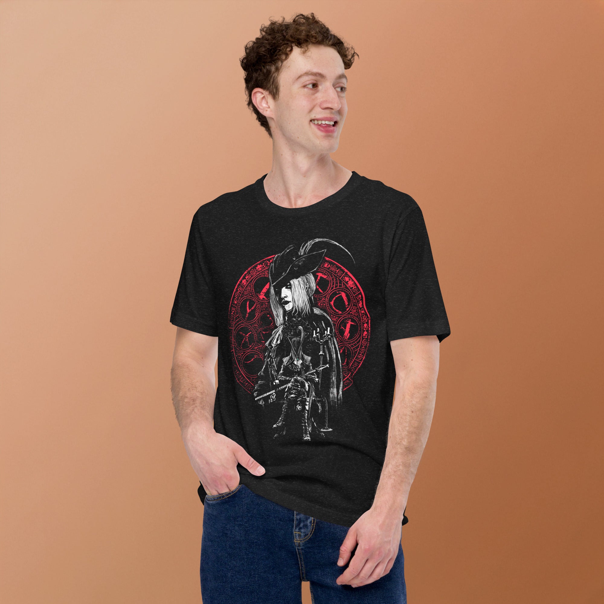Lady Maria Bloodborne Shirt – Astral Clocktower Gothic Hunter Design, Unisex t-shirt -
