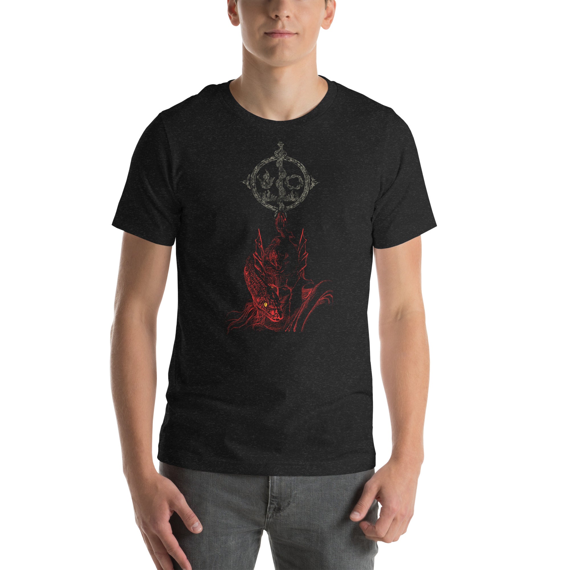 Messmer The Impaler Dark Fantasy Shirt – Elden Ring Inspired Gothic Streetwear, Unisex t-shirt 5XL - Phone Acessories