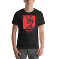 Hazbin Hotel Alastor T-Shirt Radio Demon Dark Red Gothic Art Hazbin Hotel Merch Alastor Fan Art , Unisex t-shirt 5XL - T-Shirts